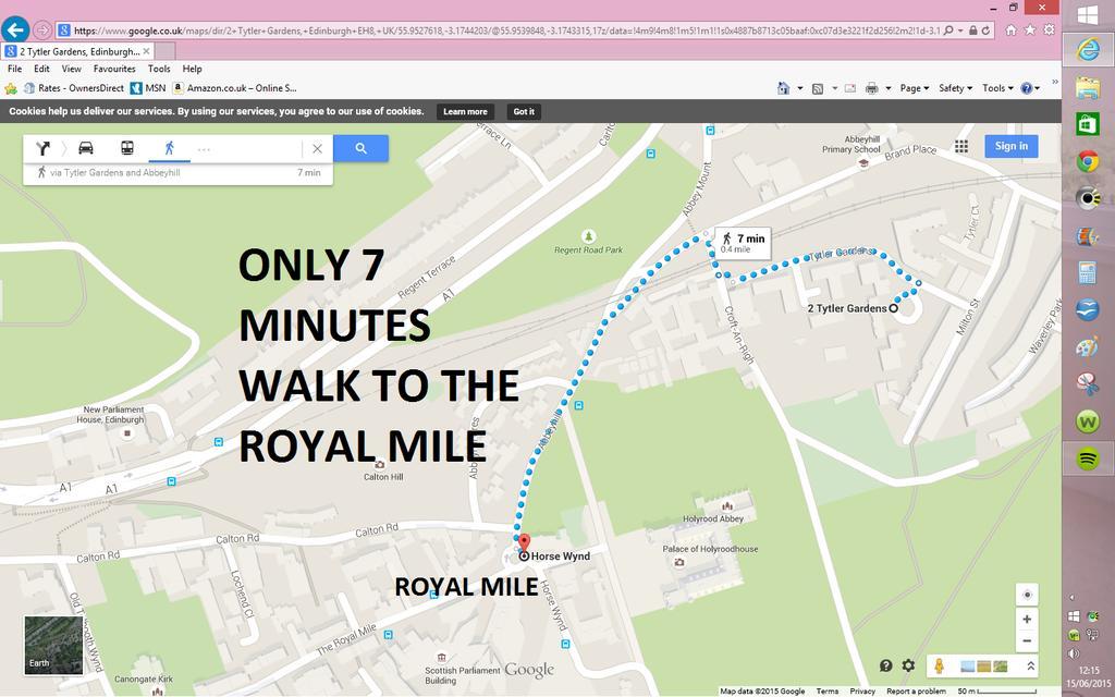 Edinburgh Palace Apartment ภายนอก รูปภาพ